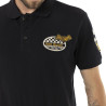 Polo homme manches courtes piqué avec patch Engine Polo homme manches courtes piqué avec patch Engine