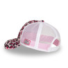 Casquette baseball avec filet all over imitation fourrure Pink Savage Casquette baseball avec filet all over imitation fourrure Pink Savage