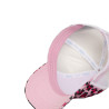 Casquette baseball avec filet all over imitation fourrure Pink Savage Casquette baseball avec filet all over imitation fourrure Pink Savage