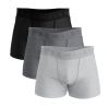 AIRNESS Lot de 3 boxers homme en coton Predator
