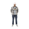 Surchemise homme en flanelle à carreaux Pepper