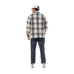 Surchemise homme en flanelle à carreaux Pepper