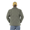 Veste militaire homme en coton avec surpiqûres et patchs Harper