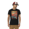 T-shirt homme regular en coton 170gr print devant Flame T-shirt homme regular en coton 170gr print devant Flame