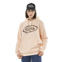 Sweat femme uni à capuche...