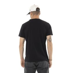T-shirt homme col rond en jersey print devant Burnd