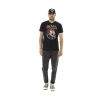T-shirt homme col rond en jersey print devant Burnd