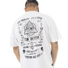 T-shirt homme comfort fit en jersey print poitrine et dos Provid