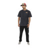 T-shirt homme comfort fit en jersey acid wash print devant&dos Reaper