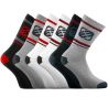 Lot de 6 Paires de Chaussettes Tennis homme assorties