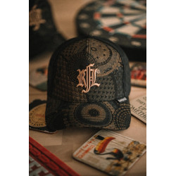 Casquette trucker avec filet bi-matière Loveu