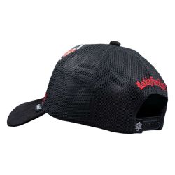 Casquette trucker avec filet bi-matière Flower