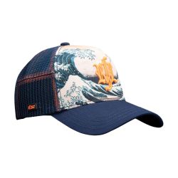 Casquette trucker avec filet bi-matière Fuji