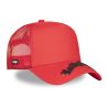 Casquette trucker avec filet et visière brodée Red Man