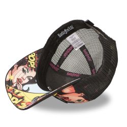 Casquette enfant trucker avec filet bi-matière Candy Shop