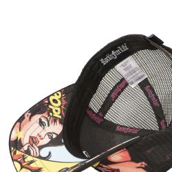 Casquette enfant trucker avec filet bi-matière Candy Shop