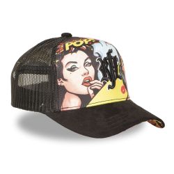 Casquette enfant trucker avec filet bi-matière Candy Shop