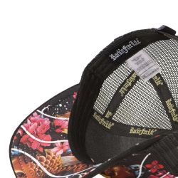 Casquette enfant trucker avec filet bi-matière Carpe Koi