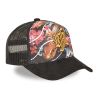 Casquette enfant trucker avec filet bi-matière Carpe Koi