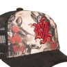 Casquette enfant trucker avec filet bi-matière Geisha