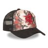 Casquette enfant trucker avec filet bi-matière Geisha