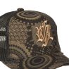 Casquette trucker avec filet bi-matière Loveu