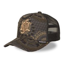 Casquette trucker avec filet bi-matière Loveu
