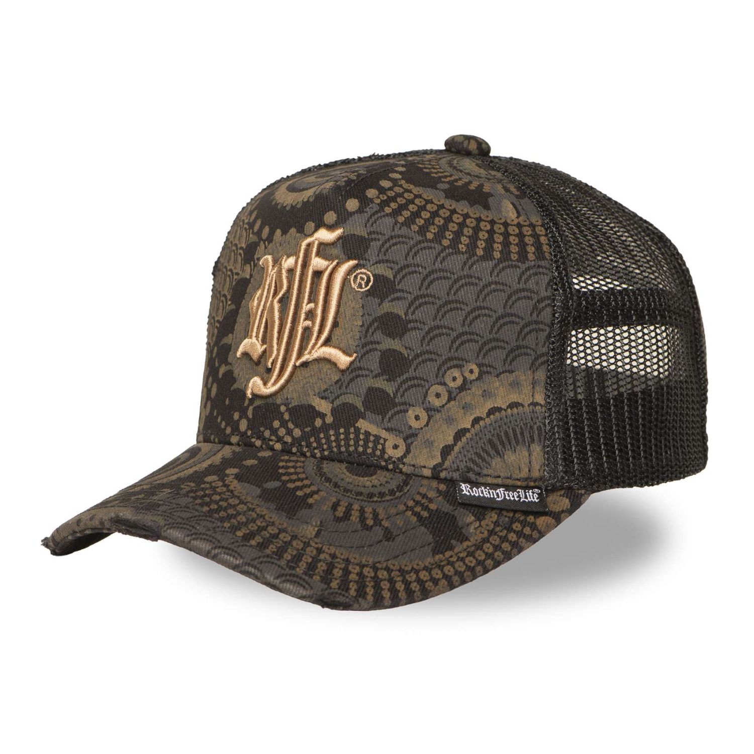 Casquette trucker avec filet bi-matière Loveu