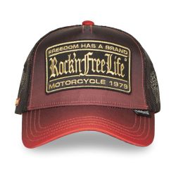 Casquette trucker avec filet bi-matière Wrong