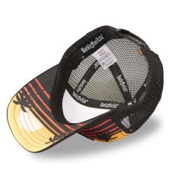 Casquette trucker avec filet et logo brodé Hawai Junior