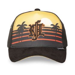 Casquette trucker avec filet et logo brodé Hawai Junior