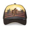 Casquette trucker avec filet et logo brodé Hawai Junior