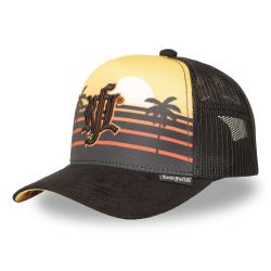 Casquette trucker avec filet et logo brodé Hawai Junior