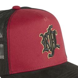 Casquette trucker avec filet et logo brodé No More