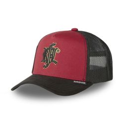 Casquette trucker avec filet et logo brodé No More
