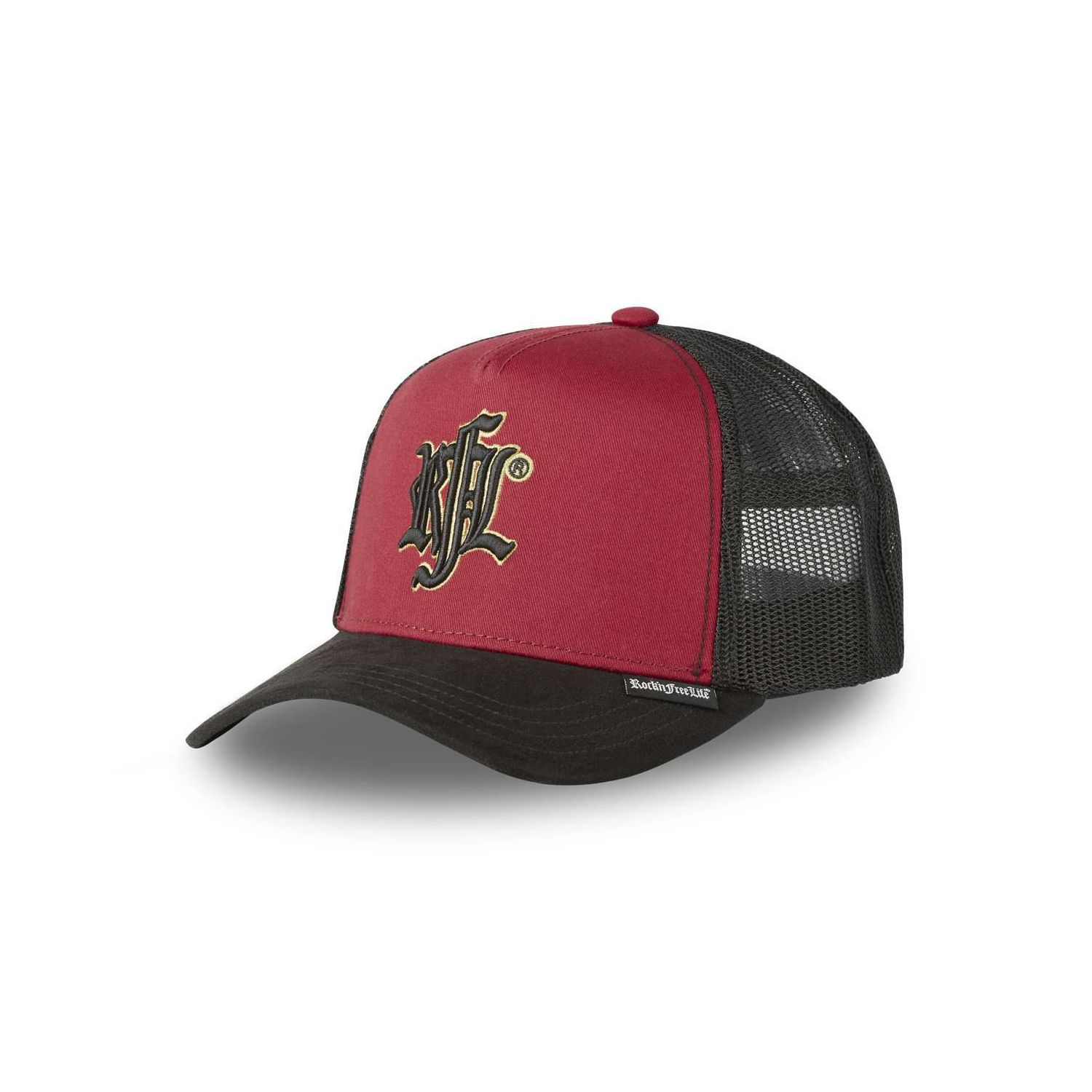 Casquette trucker avec filet et logo brodé No More