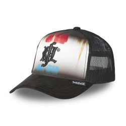 Casquette trucker avec filet bi-matière et logo brodé Under The Bridg