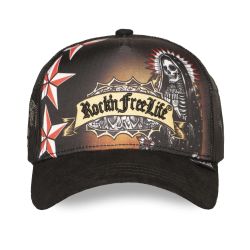 Casquette trucker avec filet bi-matière Preac