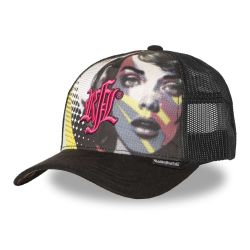 Casquette trucker avec filet bi-matière Mtc