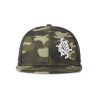 Casquette snapback visière plate camouflage et logo brodé Army Now