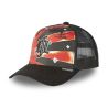 Casquette trucker imprimée avec filet Japanese Rock