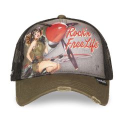 Casquette trucker avec filet bi-matière Hold