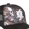 casquette trucker avec filet bi-matière Black Out