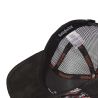 casquette trucker avec filet bi-matière Black Out