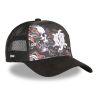 casquette trucker avec filet bi-matière Black Out