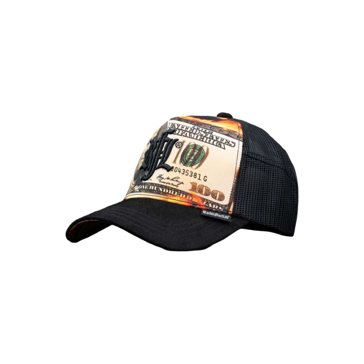 Casquette trucker avec filet bi-matière Burns