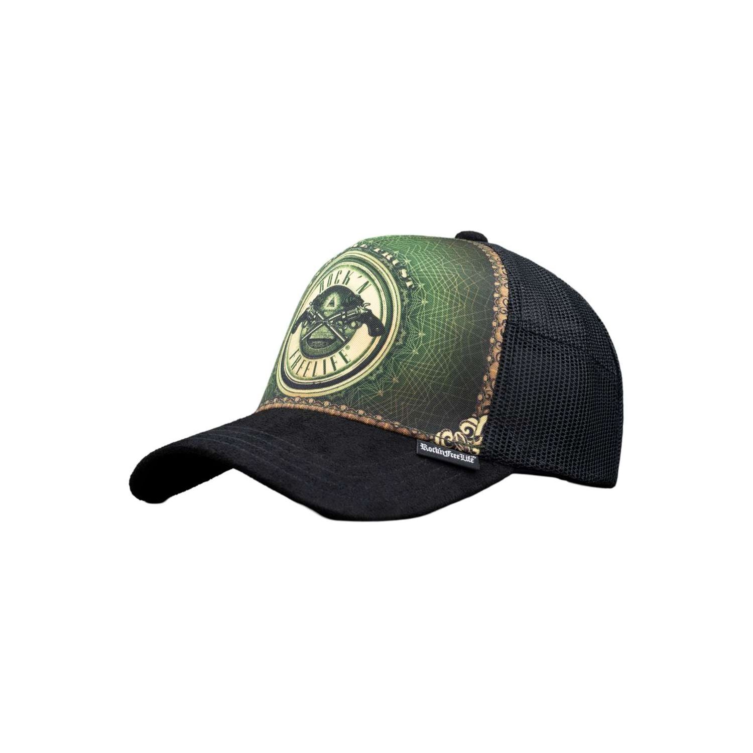 Casquette trucker avec filet bi-matière Trust