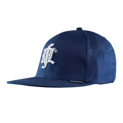 Casquette snapback visière plate et logo brodé Compton