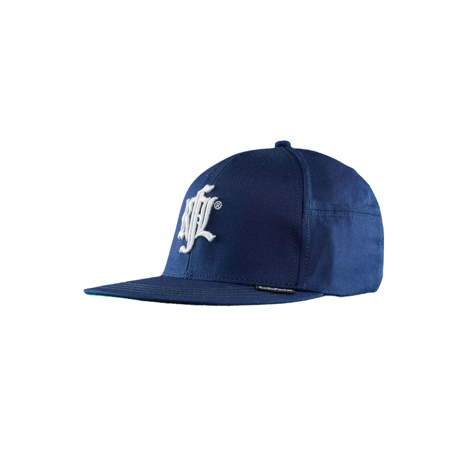 Casquette snapback visière plate et logo brodé Compton