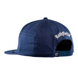 Casquette snapback visière plate et logo brodé Compton